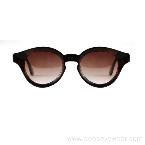 Custom Design Vintage Bevel Acetate Polarized Sunglasses
